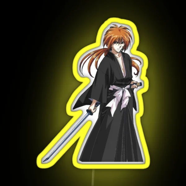 Rurouni Kenshin Anime RGB Neon Sign