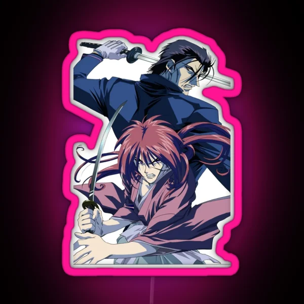 Rurouni Kenshin Anime RGB Neon Sign