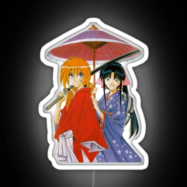 Rurouni Kenshin Anime RGB Neon Sign