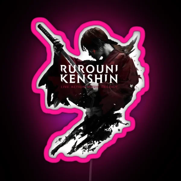 Rurouni Kenshin Live Actionn RGB Neon Sign