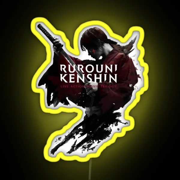 Rurouni Kenshin Live Actionn RGB Neon Sign