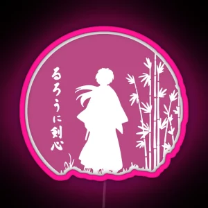 Rurouni Kenshin Retro Vintage 1 Led RGB Neon Sign
