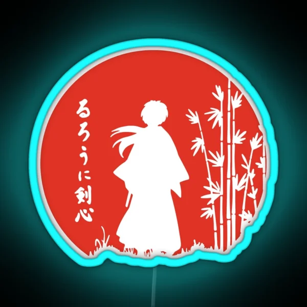 Rurouni Kenshin Retro Vintage Led RGB Neon Sign
