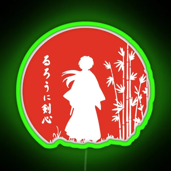 Rurouni Kenshin Retro Vintage Led RGB Neon Sign