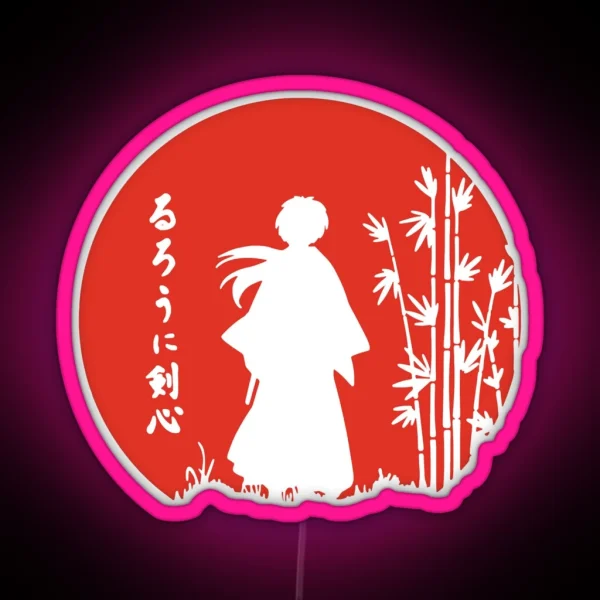 Rurouni Kenshin Retro Vintage Led RGB Neon Sign