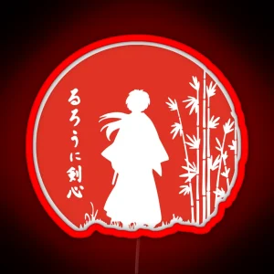 Rurouni Kenshin Retro Vintage Led RGB Neon Sign