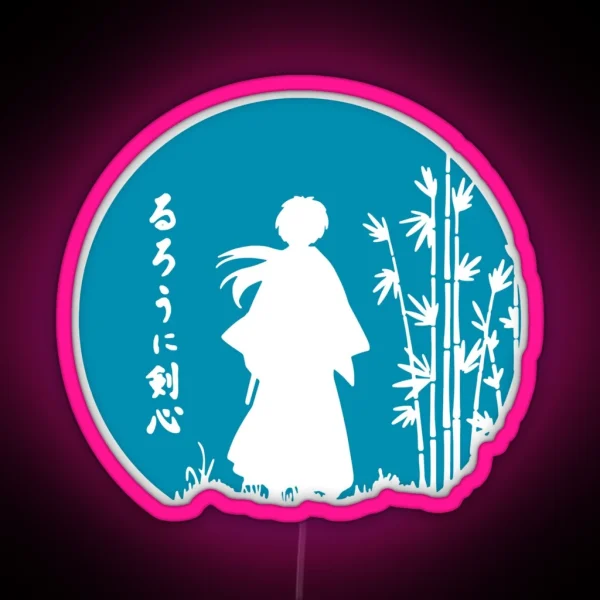 Rurouni Kenshin Retro Vintage Led RGB Neon Sign