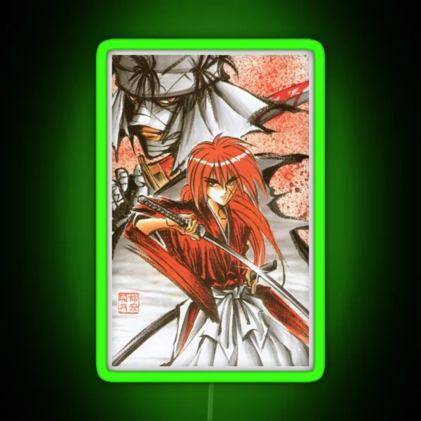 Rurouni Kenshin RGB Neon Sign