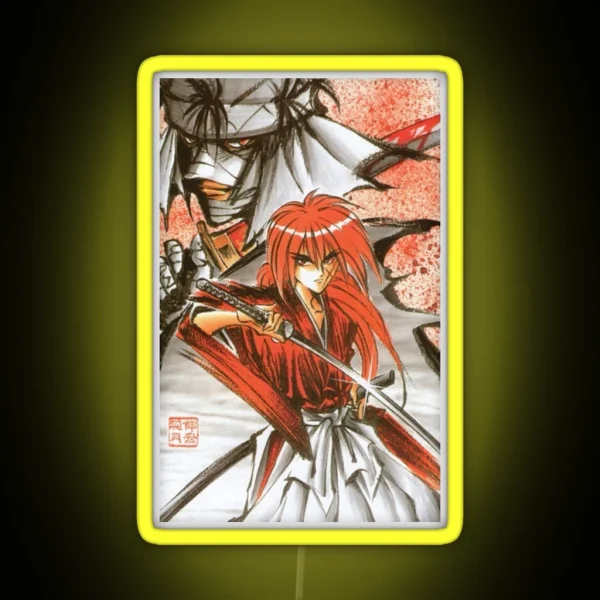 Rurouni Kenshin RGB Neon Sign