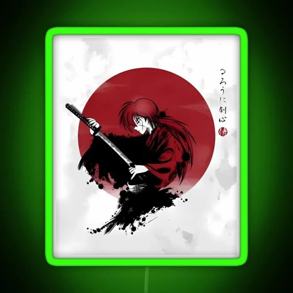 Rurouni Kenshin RGB Neon Sign