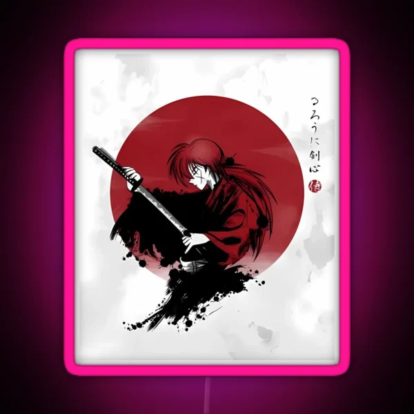 Rurouni Kenshin RGB Neon Sign