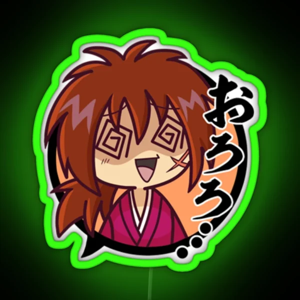 Rurouni Kenshin RGB Neon Sign