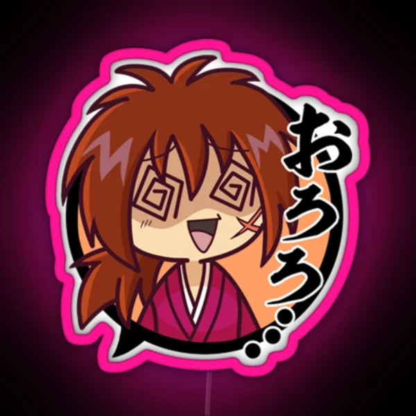 Rurouni Kenshin RGB Neon Sign