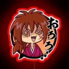 rurouni kenshin rgb neon sign
