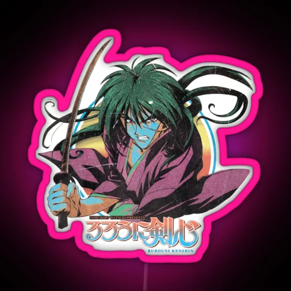 Rurouni Kenshin RGB Neon Sign