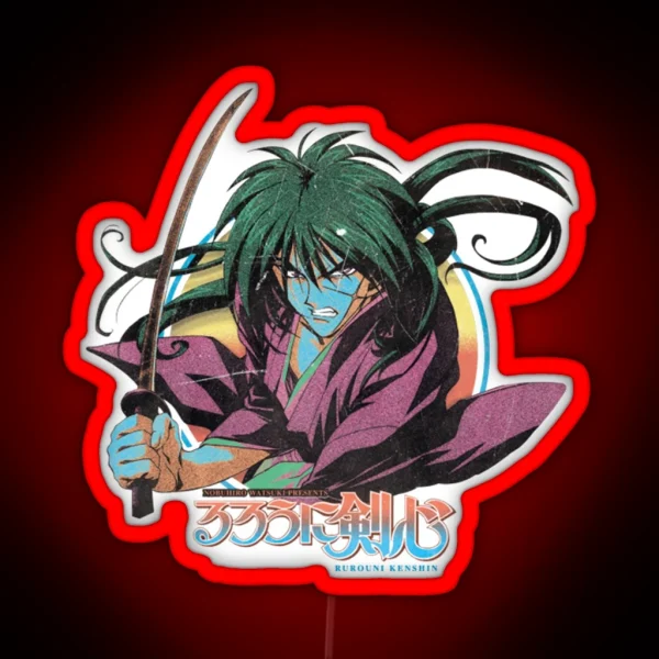 Rurouni Kenshin RGB Neon Sign
