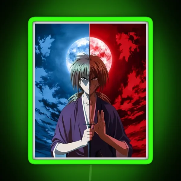 Rurouni Kenshin RGB Neon Sign