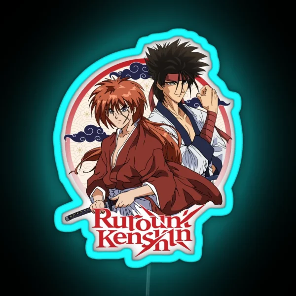 Rurouni Kenshin Samurai X RGB Neon Sign