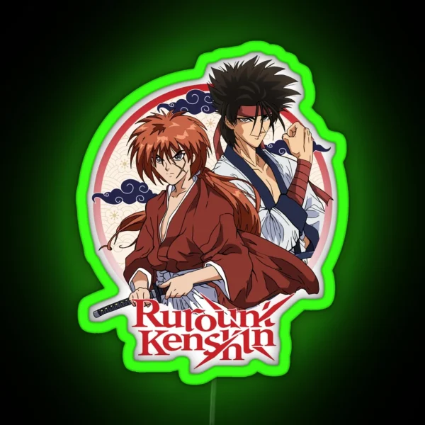 Rurouni Kenshin Samurai X RGB Neon Sign
