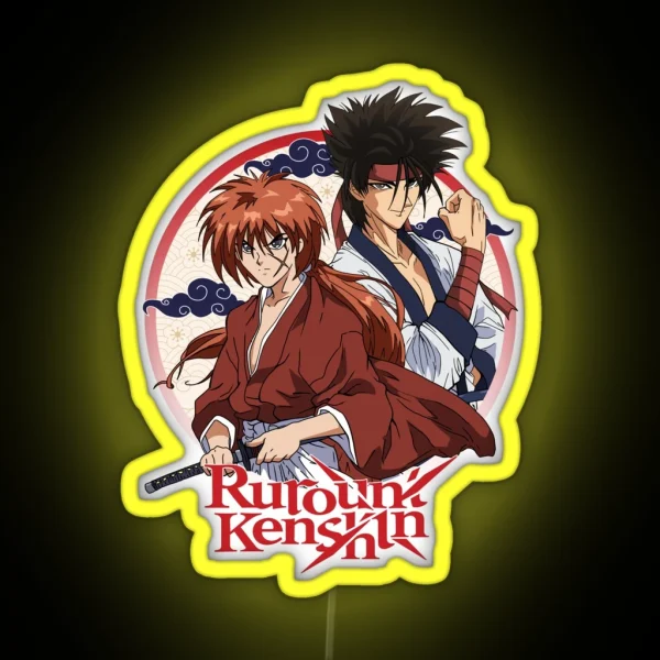 Rurouni Kenshin Samurai X RGB Neon Sign