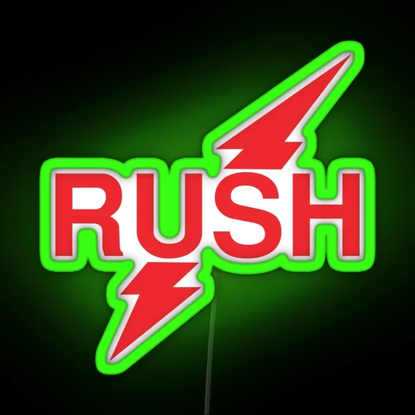Rush RGB Neon Sign