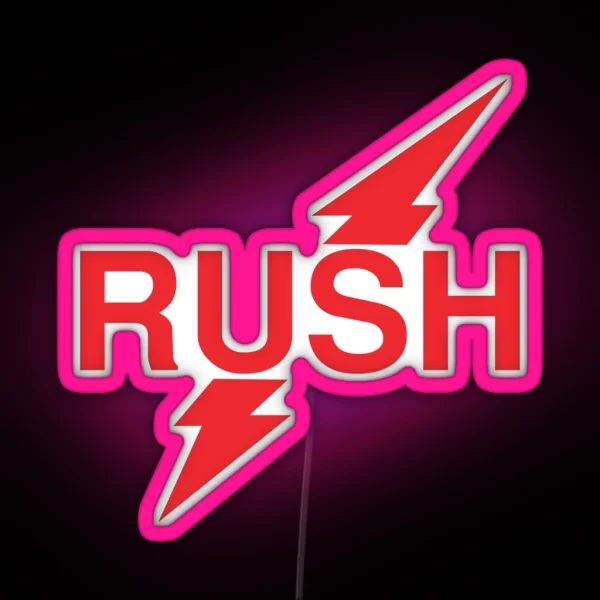 Rush RGB Neon Sign