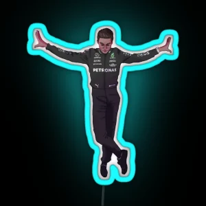 Russel T Pose Meme RGB Neon Sign