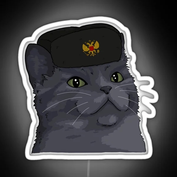 Russian Blue RGB Neon Sign