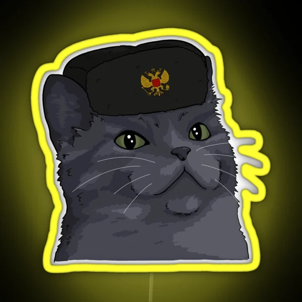 Russian Blue RGB Neon Sign