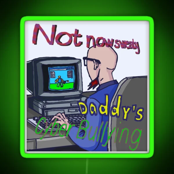 Rusty Venture Being A Good Father RGB Neon Sign
