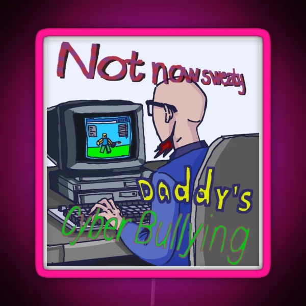 Rusty Venture Being A Good Father RGB Neon Sign