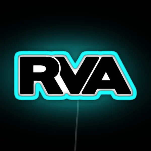 RVA Logo Richmond Virginia RGB Neon Sign