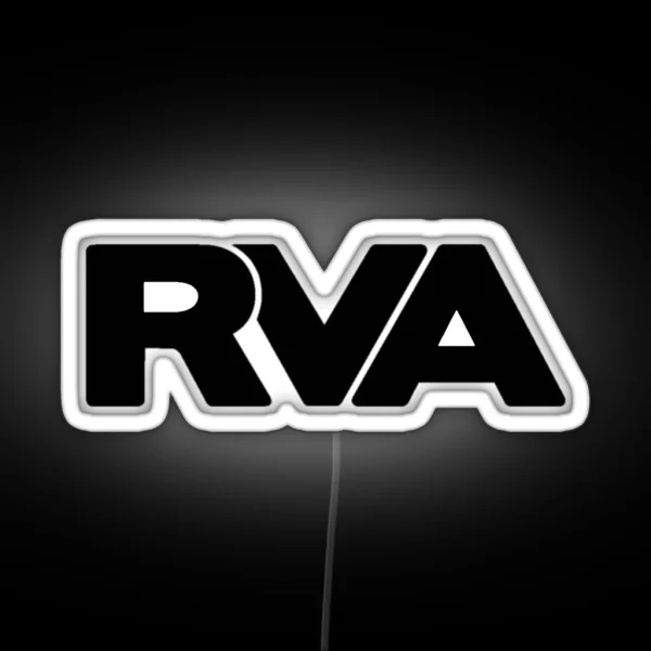 RVA Logo Richmond Virginia RGB Neon Sign