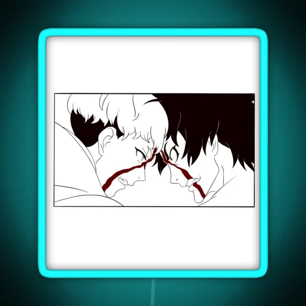 Ryo And Akira Devilman Crybaby RGB Neon Sign