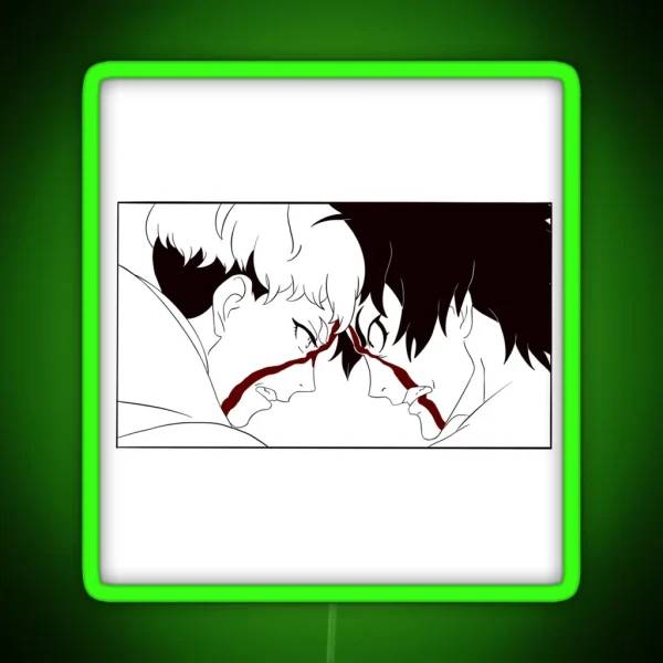 Ryo And Akira Devilman Crybaby RGB Neon Sign
