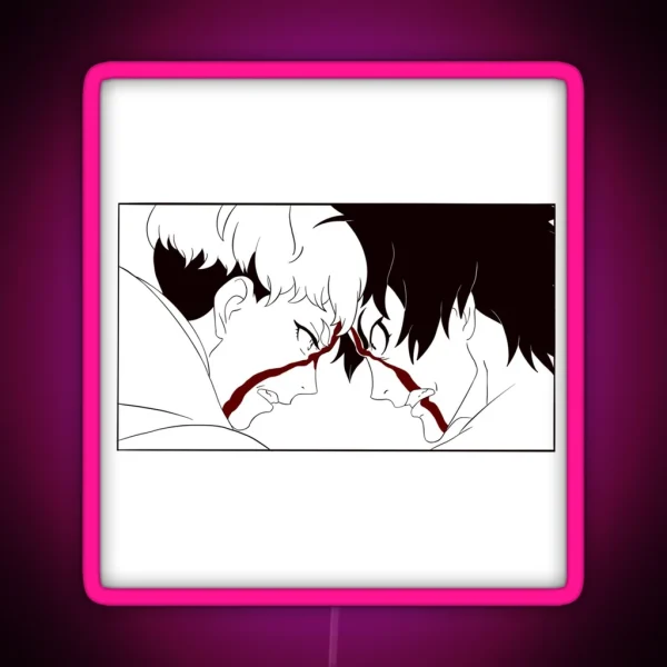 Ryo And Akira Devilman Crybaby RGB Neon Sign