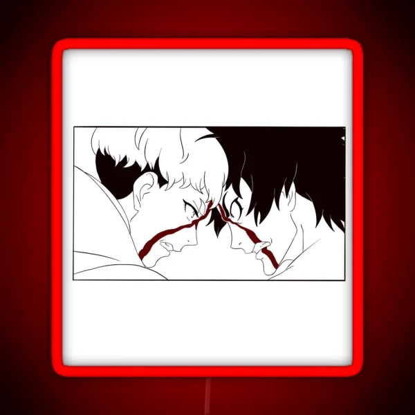 Ryo And Akira Devilman Crybaby RGB Neon Sign