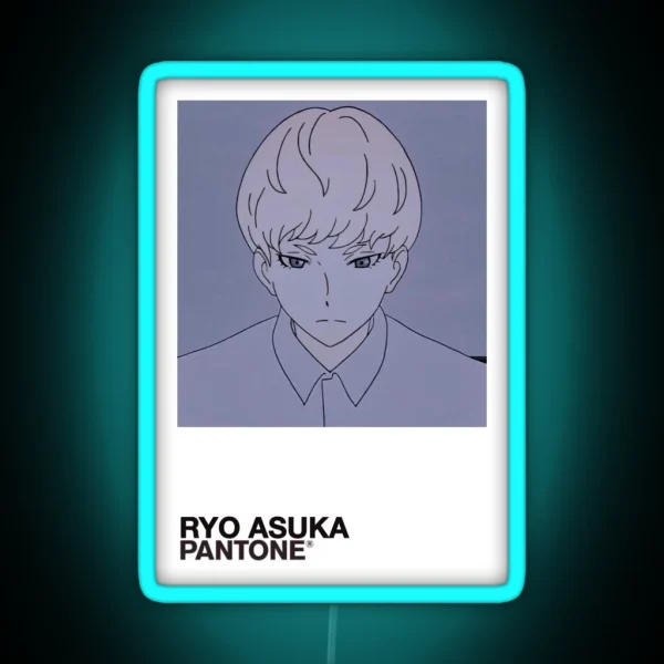 Ryo Asuka Color Swatch RGB Neon Sign