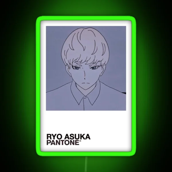 Ryo Asuka Color Swatch RGB Neon Sign