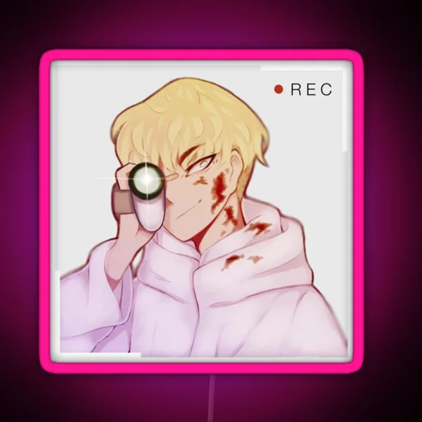Ryo Asuka Devilman Crybaby RGB Neon Sign