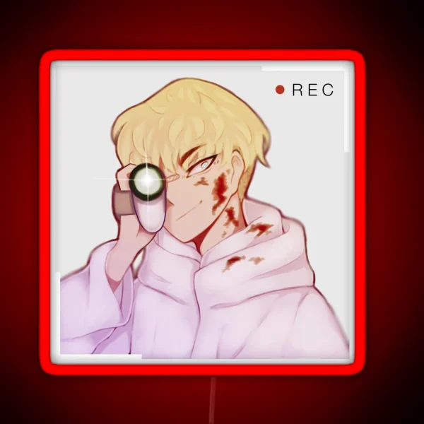Ryo Asuka Devilman Crybaby RGB Neon Sign