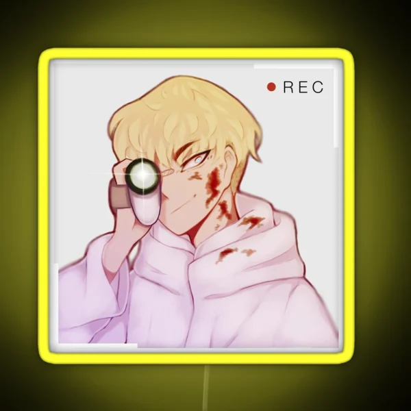 Ryo Asuka Devilman Crybaby RGB Neon Sign
