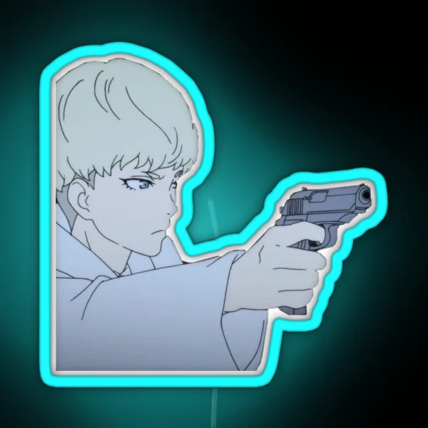 Ryo Asuka Devilman Crybaby RGB Neon Sign