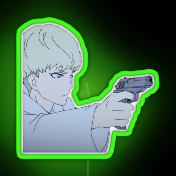Ryo Asuka Devilman Crybaby RGB Neon Sign