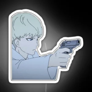 Ryo Asuka Devilman Crybaby RGB Neon Sign