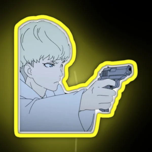 Ryo Asuka Devilman Crybaby RGB Neon Sign