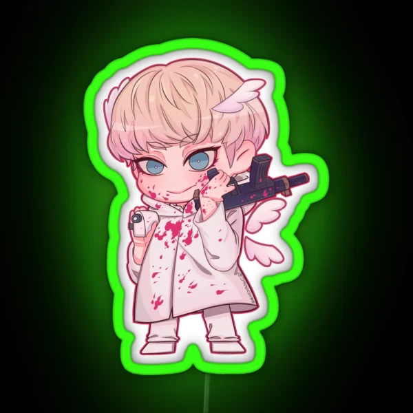 Ryo Asuka RGB Neon Sign