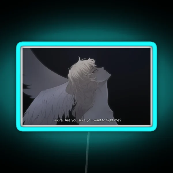 Ryo Asuka Satan Devilman Crybaby RGB Neon Sign