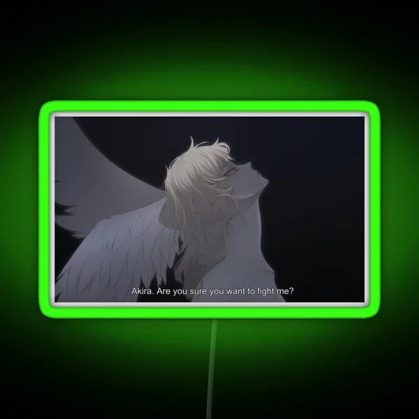 Ryo Asuka Satan Devilman Crybaby RGB Neon Sign