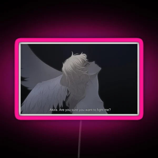 Ryo Asuka Satan Devilman Crybaby RGB Neon Sign